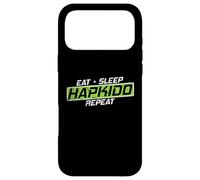 Eat Sleep Hapkido Repeat Martial Arts Korea Case for iPhone 17 Pro Max