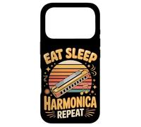 Eat Sleep Harmonica Repeat Harmonicas Blues Case for iPhone 17 Pro