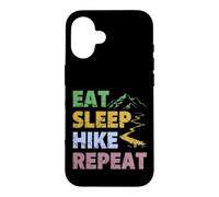 Eat Sleep Hike Repeat Case for iPhone 16