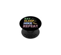 Eat Sleep Hike Repeat PopSockets Adhesive PopGrip