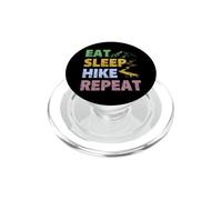 Eat Sleep Hike Repeat PopSockets PopGrip for MagSafe