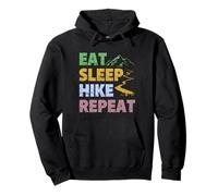 Eat Sleep Hike Repeat Pullover Hoodie