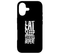 Eat Sleep Hockey Repeat Case for iPhone 17