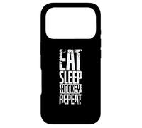 Eat Sleep Hockey Repeat Case for iPhone 17 Pro