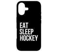 Eat Sleep Hockey Skate Fast Shoot Hard Ice Hockey Design Case for iPhone 17