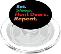 Eat Sleep Hunt Deers Repeat - Deer Hunters & Hunting Lovers PopSockets PopGrip for MagSafe
