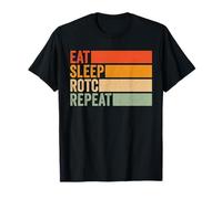 Eat Sleep JROTC Repeat US Junior ROTC Vintage T-Shirt