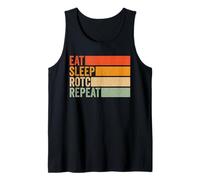 Eat Sleep JROTC Repeat US Junior ROTC Vintage Tank Top