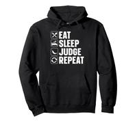 Eat - Sleep - Judge - Repeat - Chili Cook Off Judge Pullover Hoodie