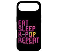 Eat Sleep K-Pop Repeat Funny Kpop and Anime Lover Quote Case for iPhone Air