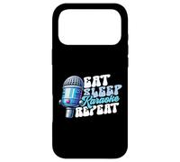Eat Sleep Karaoke Repeat Karaoke Case for iPhone 17 Pro Max