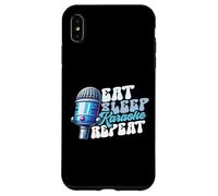 Eat Sleep Karaoke Repeat Karaoke Case for iPhone XS Max