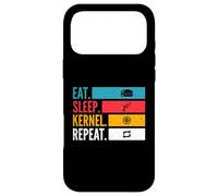 Eat Sleep Kernel Repeat Linux Coder Git Open Source Hacker Case for iPhone 17 Pro Max