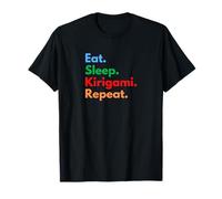 Eat Sleep Kirigami Repeat for Kirigami and Origami Lovers T-Shirt