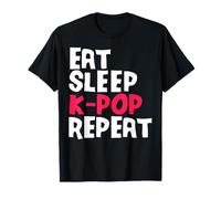 Eat Sleep Kpop Repeat Korean Music Fan Fandom Life T-Shirt