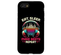 Eat Sleep Make Beats Beat Makers Music Producer Mens Dj Dad Case for iPhone SE (2020) / 7 / 8