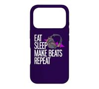 Eat Sleep Make Beats Repeat Funny Music Producer Case for iPhone 17 Pro