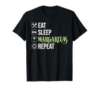 Eat Sleep Margaritas Repeat T-Shirt