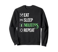 Eat Sleep Mojitos Repeat Sweatshirt