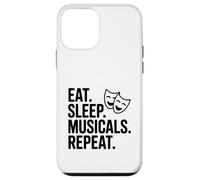 Eat Sleep Musicals Repeat Case for iPhone 12 mini