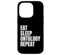 Eat Sleep Ontology Repeat Case for iPhone 14 Pro