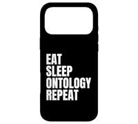 Eat Sleep Ontology Repeat Case for iPhone 17 Pro Max