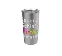 Eat. Sleep. Paint. Repeat. - German Stainless Steel Insulated Tumbler