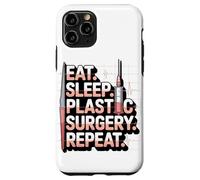 Eat Sleep Plastic Surgery Repeat Humor Design Case for iPhone 11 Pro