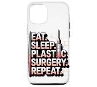 Eat Sleep Plastic Surgery Repeat Humor Design Case for iPhone 12/12 Pro