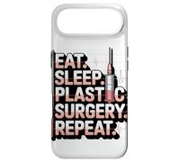 Eat Sleep Plastic Surgery Repeat Humor Design Case for iPhone Air