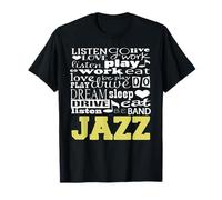 Eat Sleep Play Dream Drive Jazz Lifestyle T-Shirt