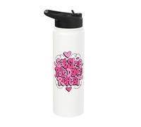 Eat Sleep Pole Dance Repeat Groovy Fun Stainless Steel Insulated Water Bottle