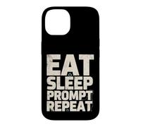 Eat Sleep Prompt Repeat AI Engineer Case for iPhone 14
