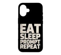 Eat Sleep Prompt Repeat AI Engineer Case for iPhone 16