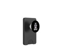 Eat Sleep Rave Repeat PopSockets PopWallet for MagSafe