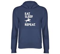 Eat Sleep Ride Repeat Hooded Top Unisex Hoodie