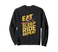 EAT SLEEP RIDE REPEAT Motocross Dirt Bike Sweatshirt