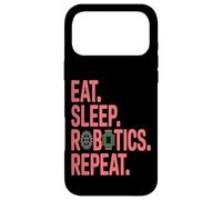 Eat Sleep Robotics Repeat Funny Engineering Case for iPhone 17 Pro Max