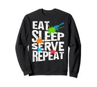 Eat Sleep Serve Repeat Proud Military Life Discipline Sweatshirt