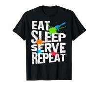 Eat Sleep Serve Repeat Proud Military Life Discipline T-Shirt