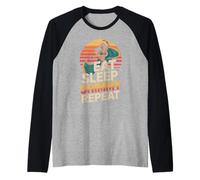 Eat Sleep Shimmy Repeat Belly Dance Joy Raglan Baseball Tee