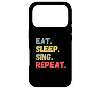 Eat Sleep Sing Repeat Case for iPhone 17 Pro