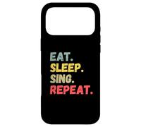 Eat Sleep Sing Repeat Case for iPhone 17 Pro Max