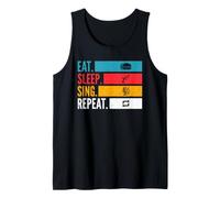 Eat Sleep Sing Repeat - Music & Passion Design Tank Top