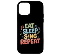 Eat Sleep Sing Repeat Vocalist Musician Performance Case for iPhone 12 mini
