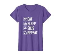 Eat Sleep Snus Repeat Chewing Tobacco T-Shirt