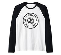 Eat Sleep Soccer Repeat Player Athlete Matching Team Raglan Baseball Tee