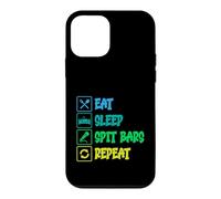 Eat Sleep Spit Bars Repeat Hip Hop Rapper Case for iPhone 12 mini