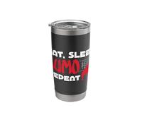 Eat Sleep Sumo Repeat Japanese Sumo Wrestling Sumo Wrestler Stainless Steel Insulated Tumbler