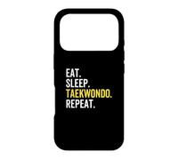 Eat Sleep Taekwondo Repeat Martial Arts Combat Self Defense Case for iPhone 17 Pro